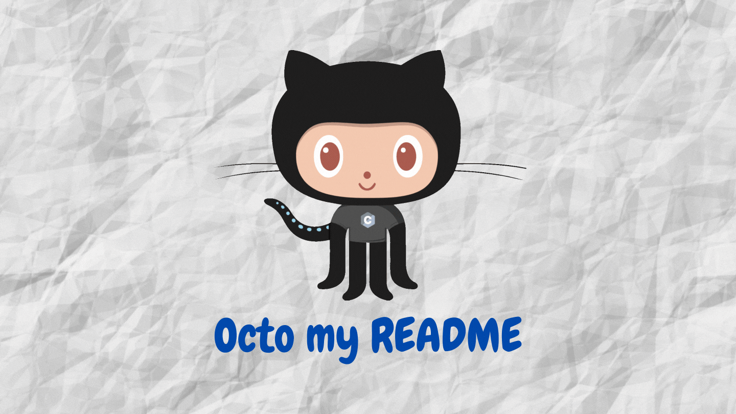 Get a custom Github octocat in your README